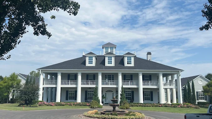 Large estate home with completed roof installation